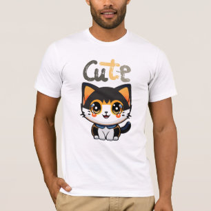 Camiseta Design de gato preto bonito amante de gatos com