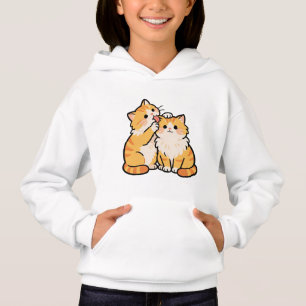 Camiseta Design de Gatos de Casal Fofo