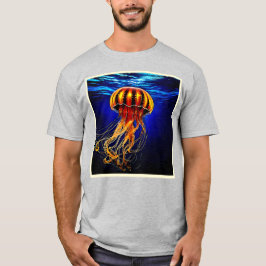 Camiseta Design de geladeiras do Oceano Brilhante