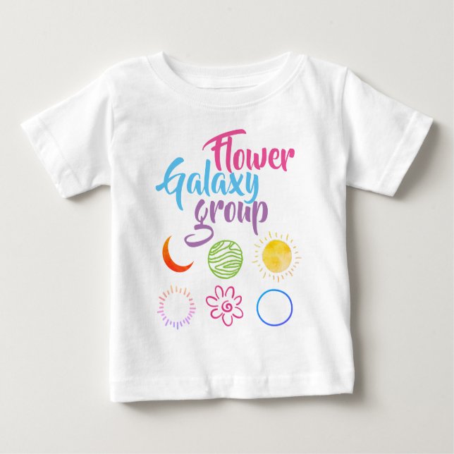 Camiseta Design de Gelado de Flor (Frente)