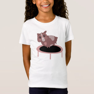 Camiseta Design de ginásio divertido para porquinho-da-índi