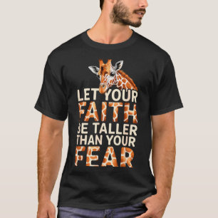 Camiseta Design de girafa fofa para homens e mulheres adult