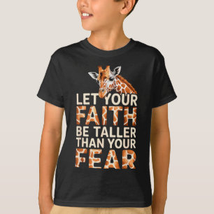 Camiseta Design de Girafa Fofa para Homens Mulheres Adulto