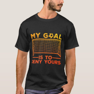 Camiseta Design de Goleiro de Futebol para Homens e Mulhere