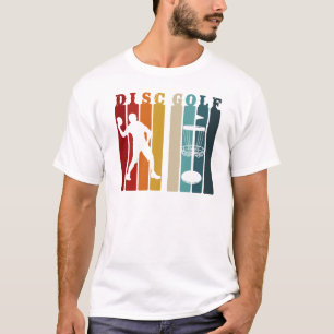 Camiseta Design de Golf de Disco Retroativo   Frisbee Lover