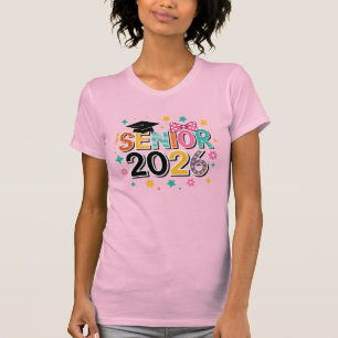 Camiseta Design de Graduação Colorido para Formandos de 202