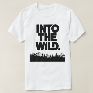 Camiseta Design de Gráfico de Montanha Mínima do Nature Exp