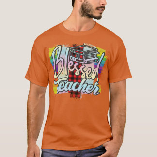 Camiseta Design de Gráfico de Professores Abençoado TShirt 