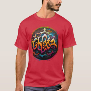 Camiseta Design de Grafite Chakra