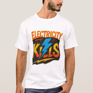 Camiseta Design de Grafite em negrito de Matares de eletric