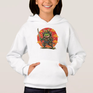 Camiseta Design de Guerreiro Animal de Desenho Animado Samu