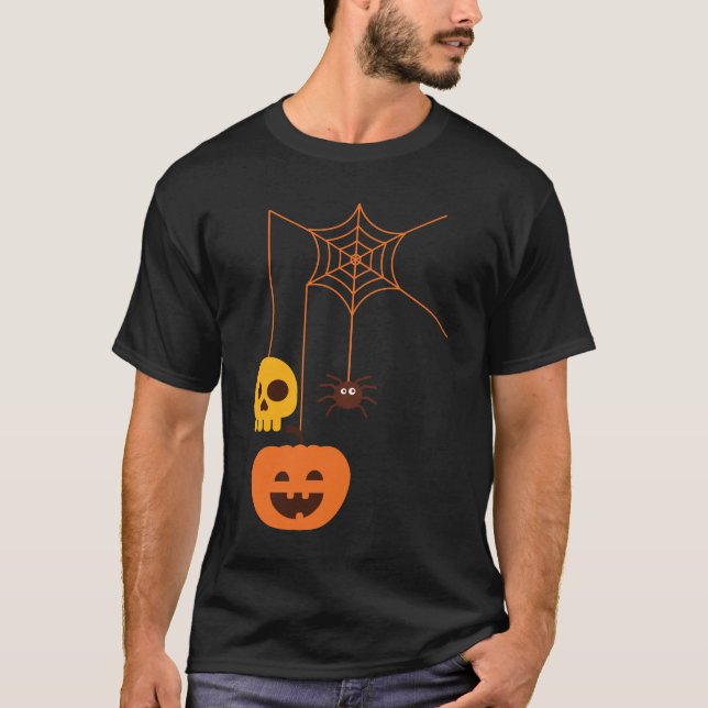 Camiseta Design de Halloween (Frente)
