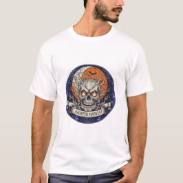 Camiseta Design de Halloween da Colheita Assombrada