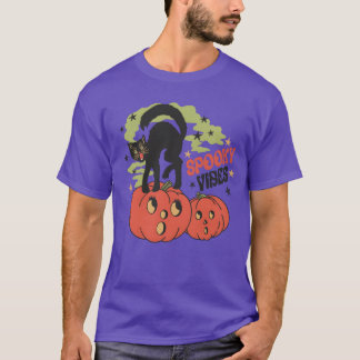 Camiseta Design de Halloween Vintage