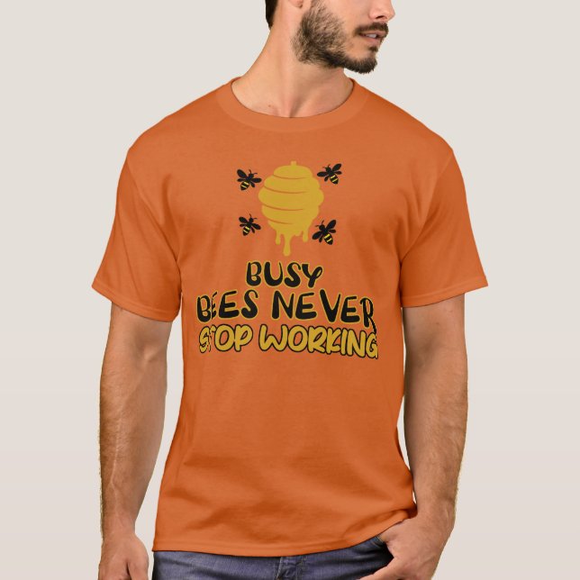 Camiseta Design de Harmonia do Favo de Mel (Frente)