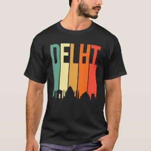Camiseta Design de Hindi Desi, cidade indiana do horizonte