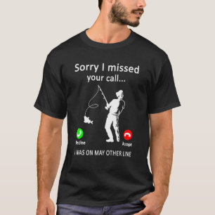 Camiseta Design de Homens Vintage de Pesca de Peixes