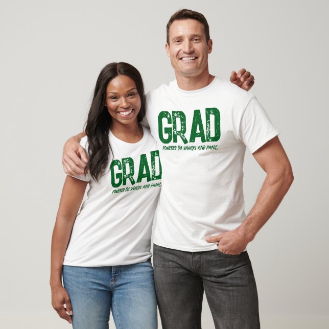 Camiseta Design de Humor de Formatura Ousado (Unissex)