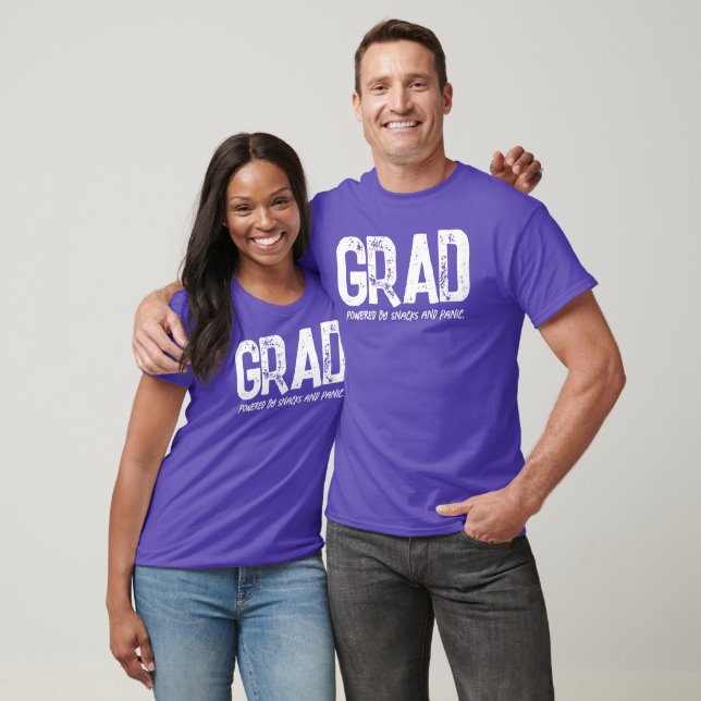 Camiseta Design de Humor de Formatura Ousado (Unissex)