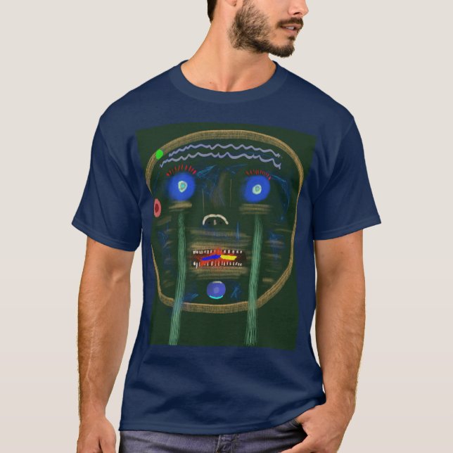Camiseta Design de Indoor Green Meanie (Frente)
