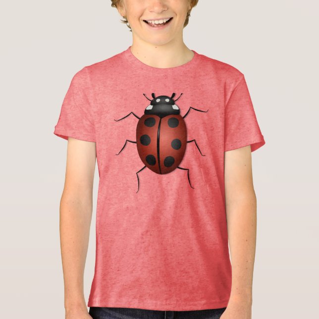 Camiseta Design de inseto joaninha (Frente)