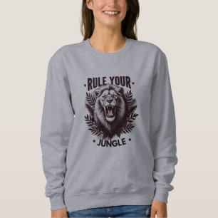 Camiseta Design de Inspiração de Leão Rico