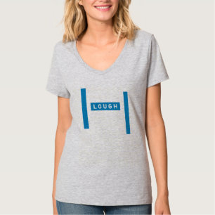 Camiseta Design de inspiração minimalista 'Viva Ria Ame'