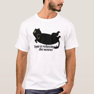 Camiseta Design de Ioga Relaxada Mente Zen