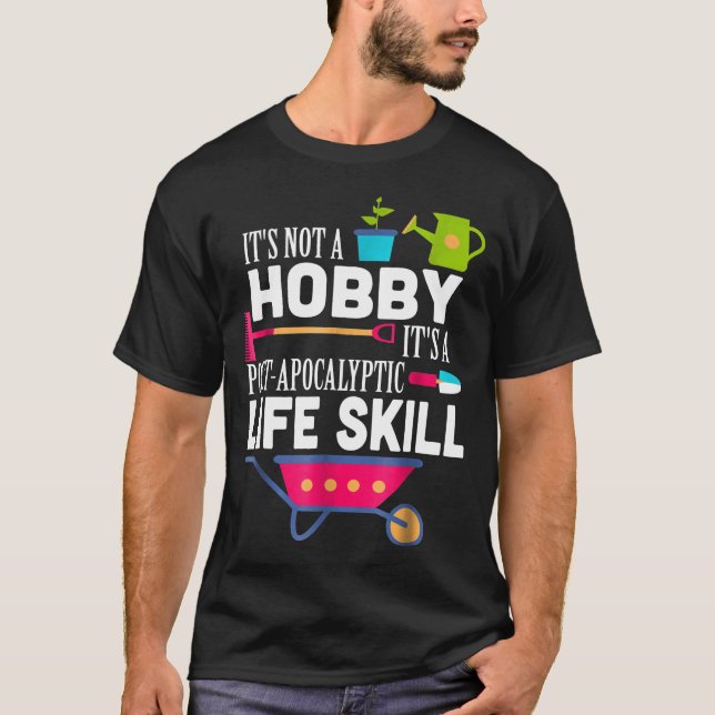 Camiseta Design de jardinagem (Frente)