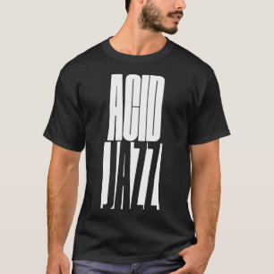 Camiseta design de jazz ácido