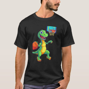 Camiseta Design de jogador de dinossauro divertido para cri