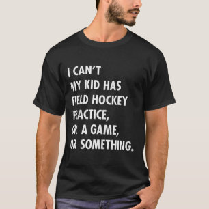 Camiseta Design De Jogo De Hóquei Em Campo E De Prática De 