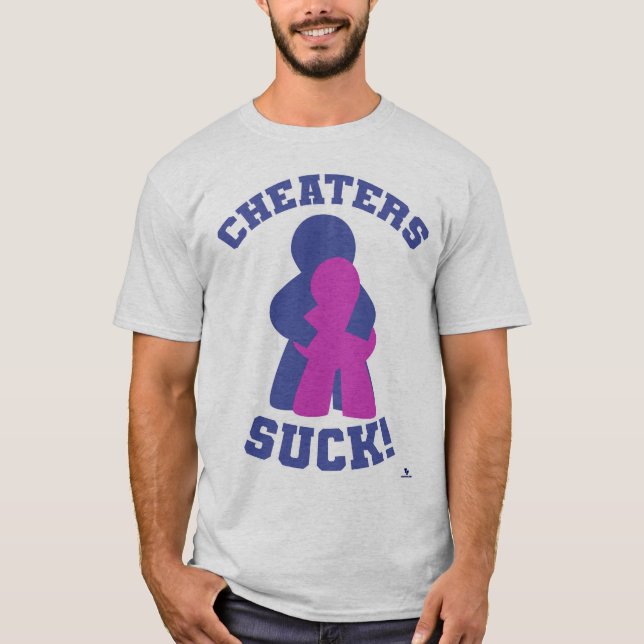 Camiseta Design de Jogo de Tabuleiro Divertido Sem Trapacei (Frente)