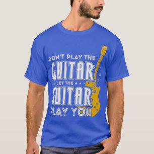 Camiseta Design de jogos de guitarra para um guitarrista 1