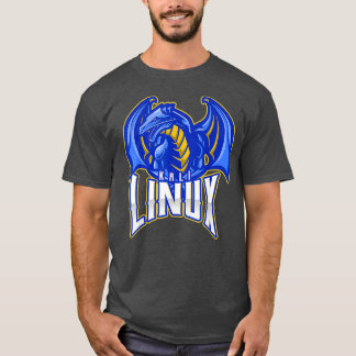 Camiseta Design de Kali Linu com Dragon