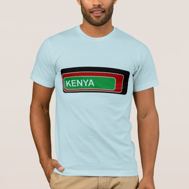 Camiseta Design de Kenya (Frente)