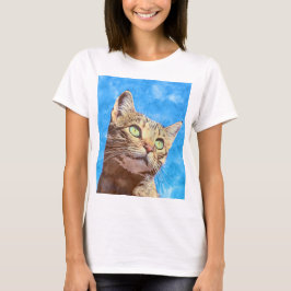 Camiseta Design de Kitten bonito