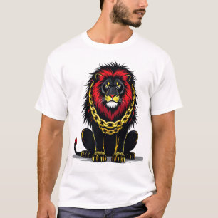 Camiseta Design de leão
