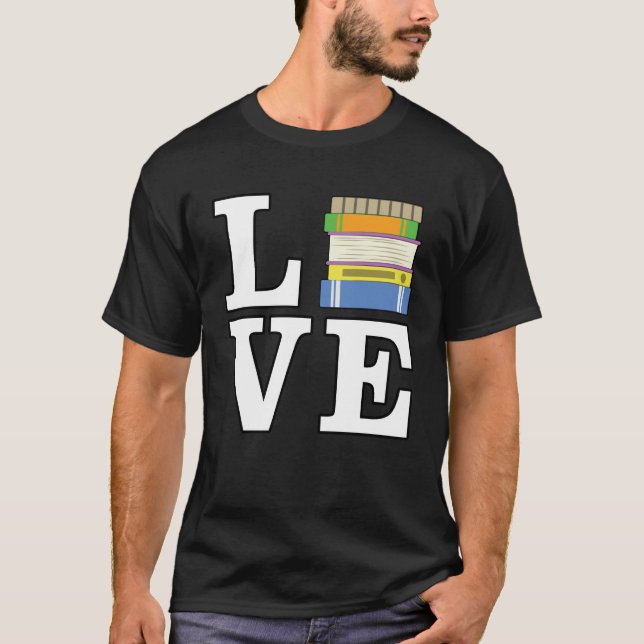 Camiseta Design de Leitura Divertido (Frente)