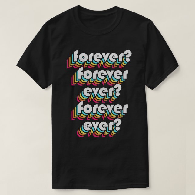 Camiseta Design de Letras Clássicas de Hip Clássico Jackson (Frente do Design)