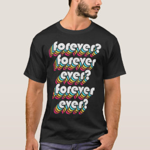 Camiseta Design de Letras Clássicas de Hip Clássico Jackson