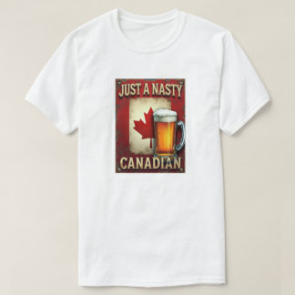 Camiseta Design de Letreiro de Cerveja Estilo Antigo