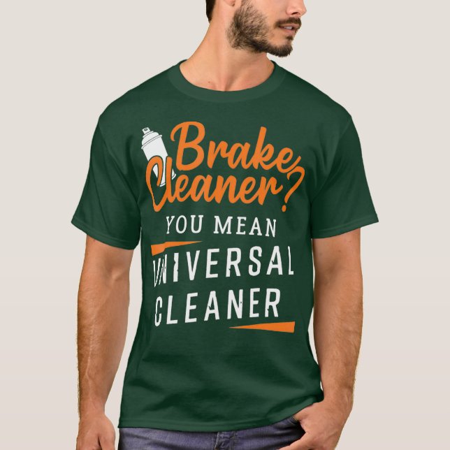 Camiseta Design De Limpeza Engraçado Para Automóveis (Frente)