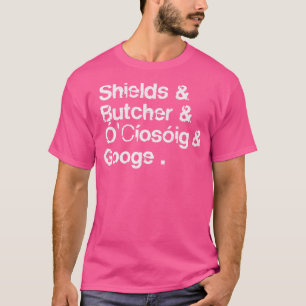 Camiseta Design de Lista de Estilos de Distância MBV