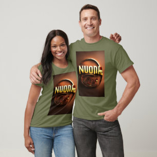 Camiseta Design de logotipo 3D "Noor" rigoroso para
