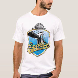 Camiseta Design de logotipo Brooklyn
