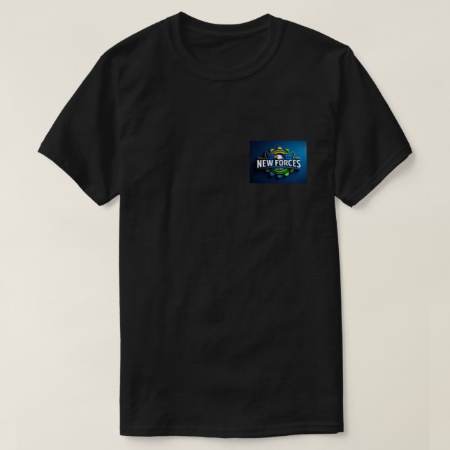Camiseta Design de Logotipo Dinâmico da Igreja, Apresentand (Frente do Design)