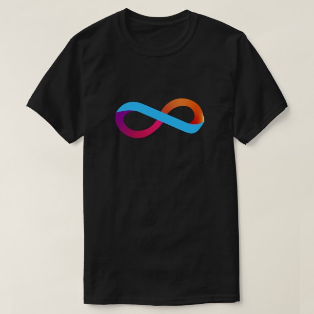 camiseta design de logotipo infinito (Frente do Design)