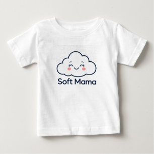 Camiseta Design de logotipo "Mama Macia" de Nuvem Kawaii Fo