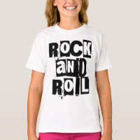 design de logotipo ousado e desgastado de Rock and